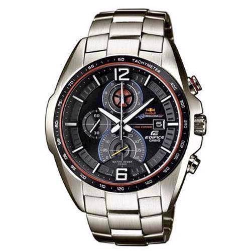 Image of Casio Edifice Red Bull mat rustfri stål quartz (5333) Herre ur, model EFR-528RB-1AUER